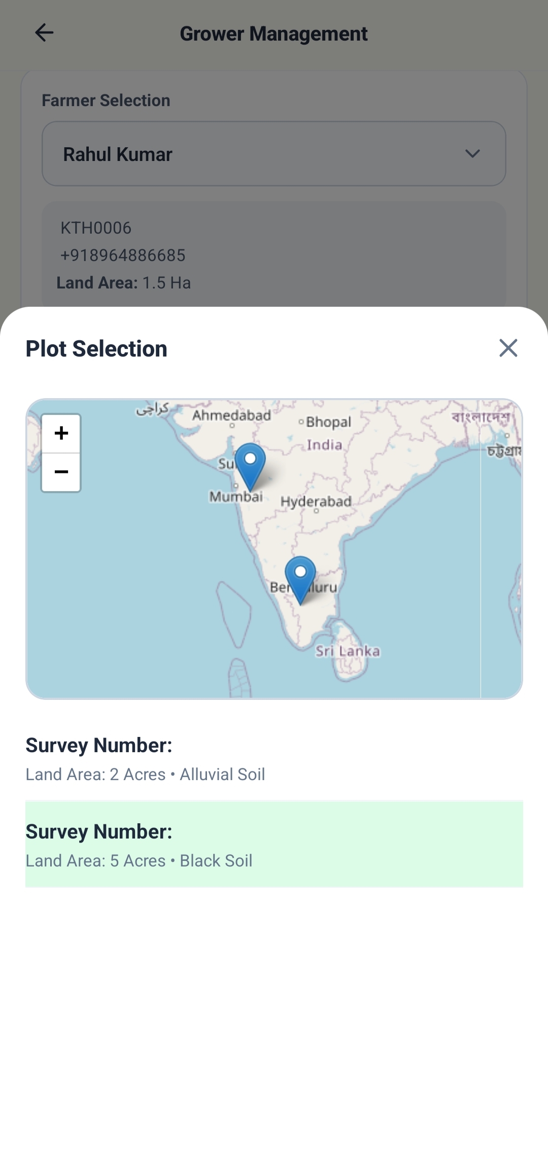 Geo-Spatial Plot Selection & Soil Categorization