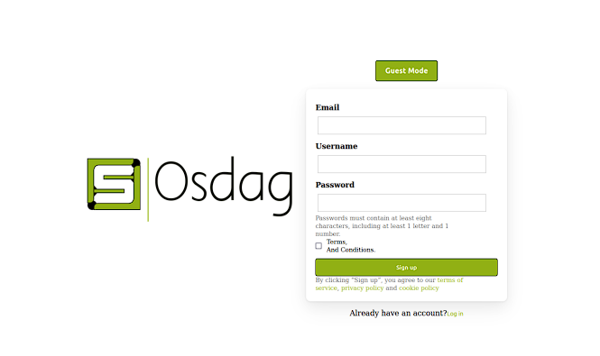 Guest Mode & User Onboarding Portal