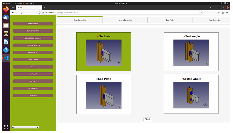 Shear & Moment Connection Selector